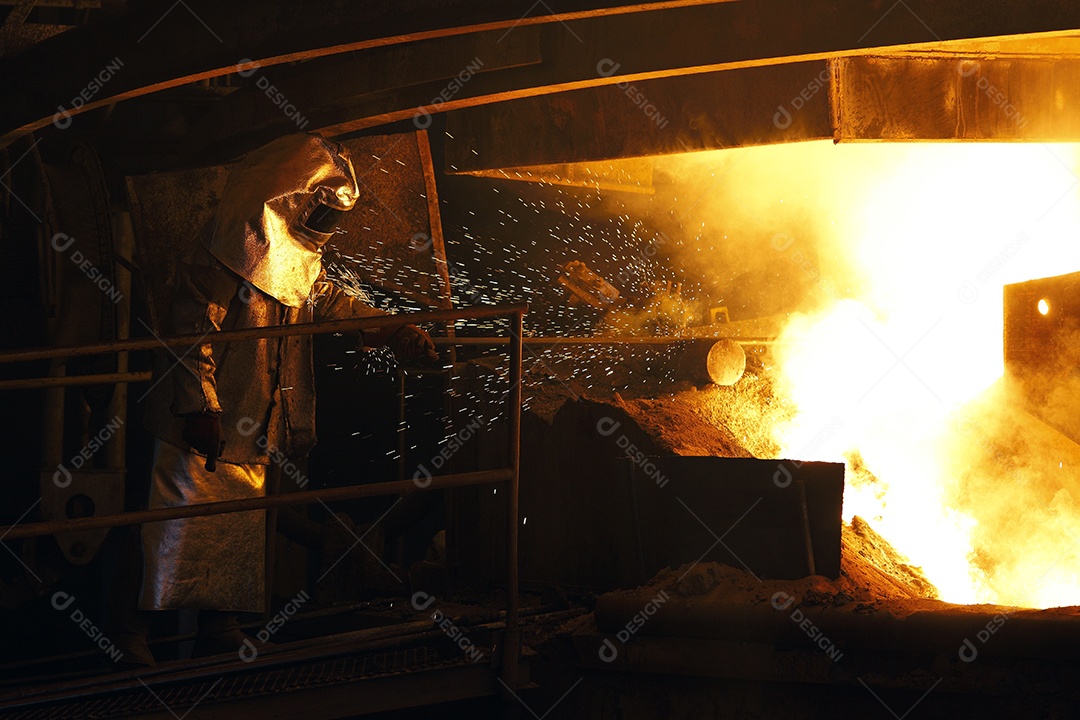 Indústria de ferro e aço