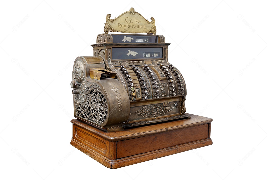 Caixa registradora antiga