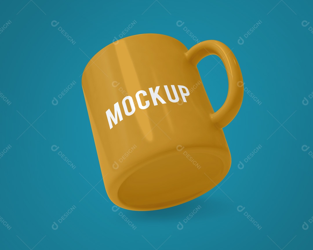 Caneca Mockup PSD Editável
