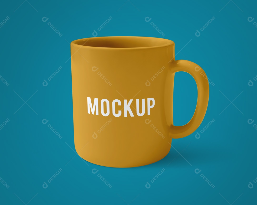 Caneca Mockup PSD Editável