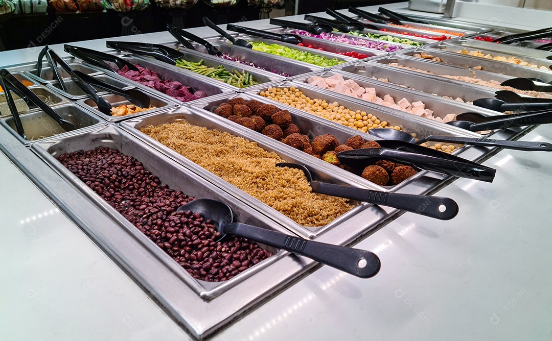 Restaurante self service de comida e saladas