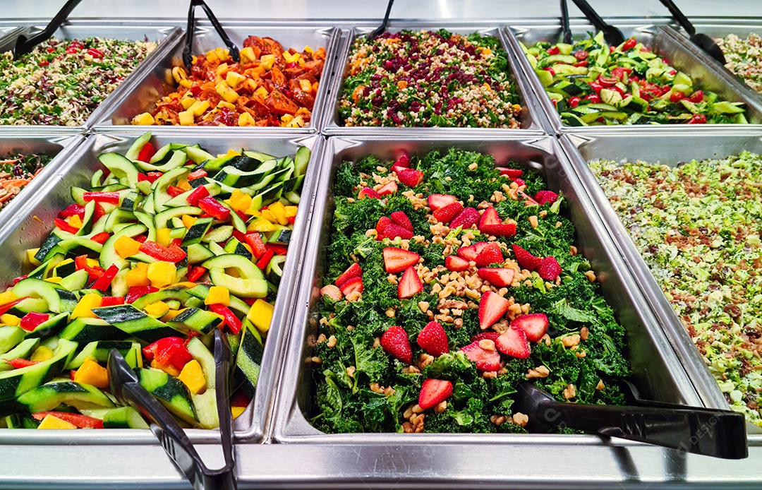 Restaurante self service de comida e saladas