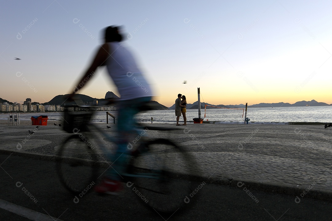Amanhecer em copacabana Rio de Janeiro