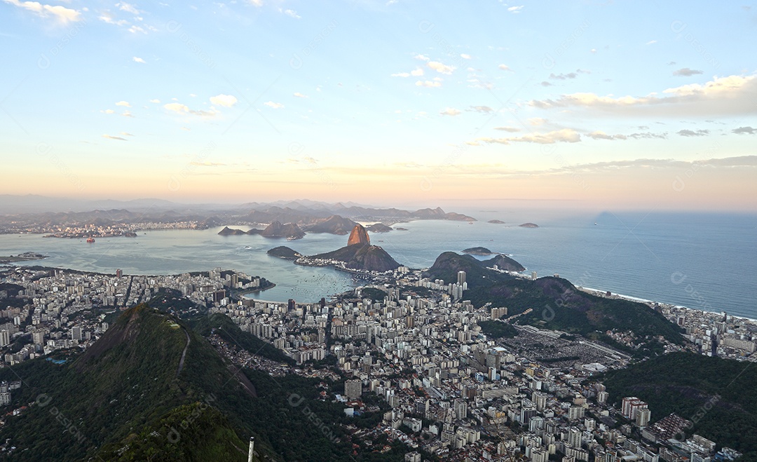 Vista da cidade do Rio de Janeiro