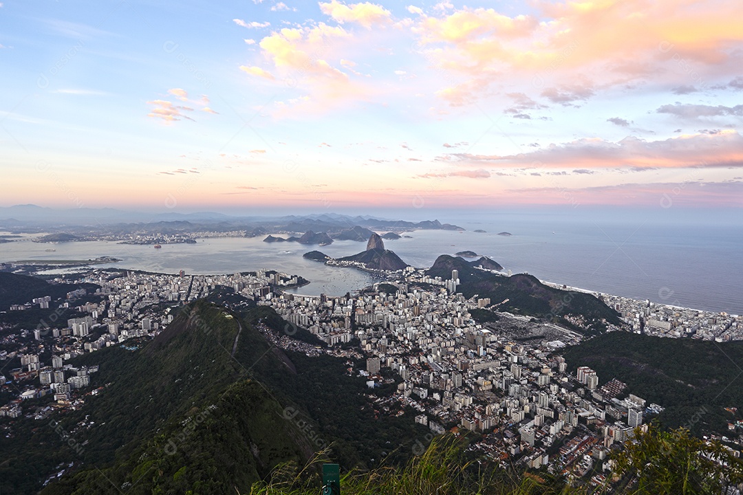 Vista da cidade do Rio de Janeiro