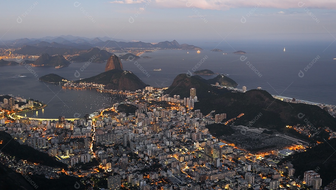 Vista da cidade do Rio de Janeiro