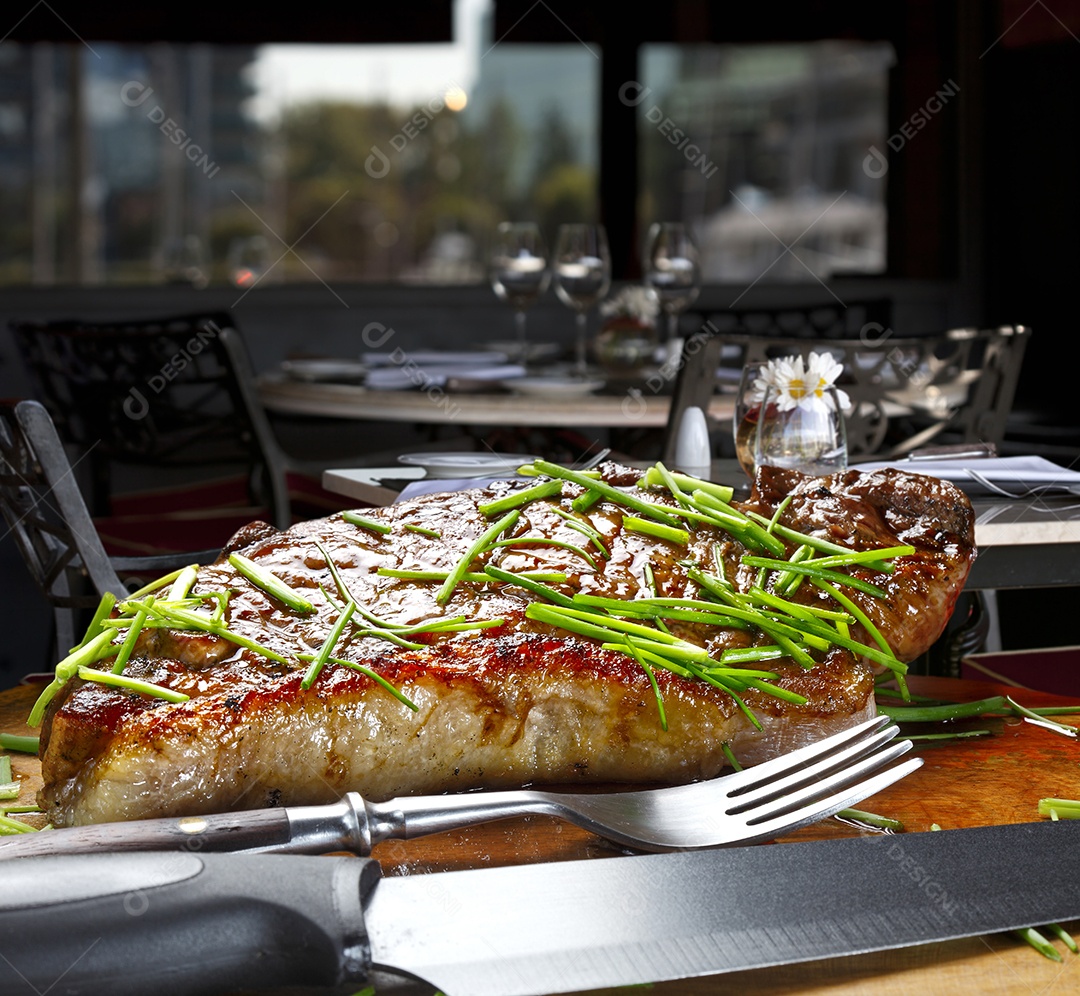 Picanha grelhada com ervas