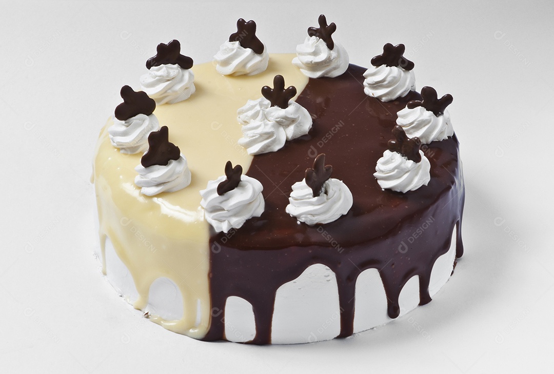 Torta mousse de chocolate