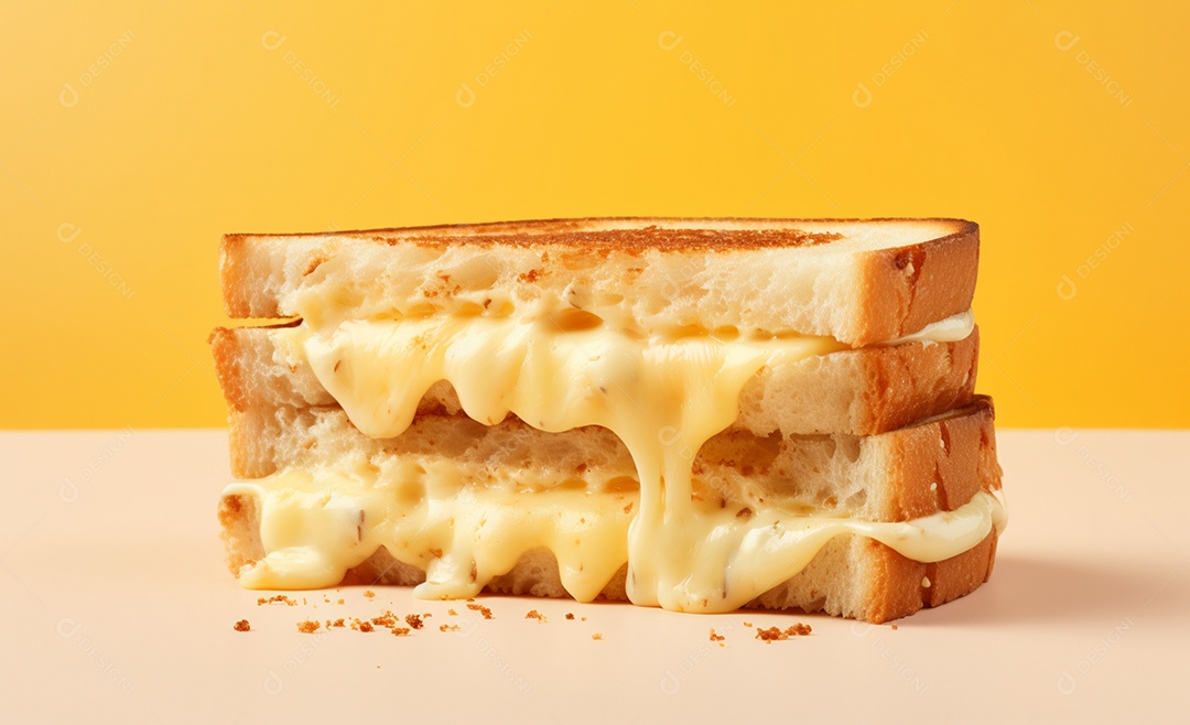 Delicioso lanche misto quente