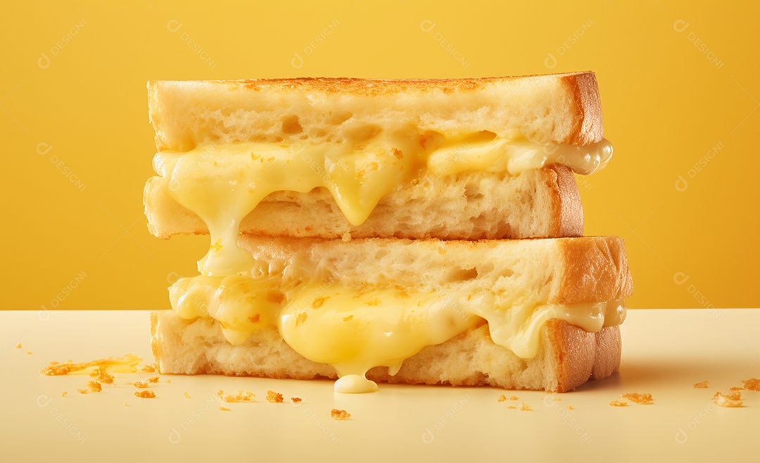 Delicioso lanche misto quente