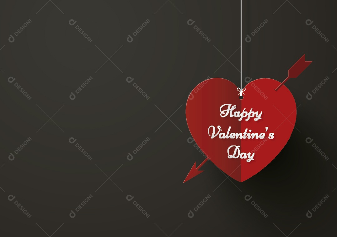 Ilustração do Dia dos Namorados Vetor EPS