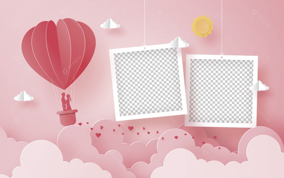 Ilustração do Dia dos Namorados Vetor EPS