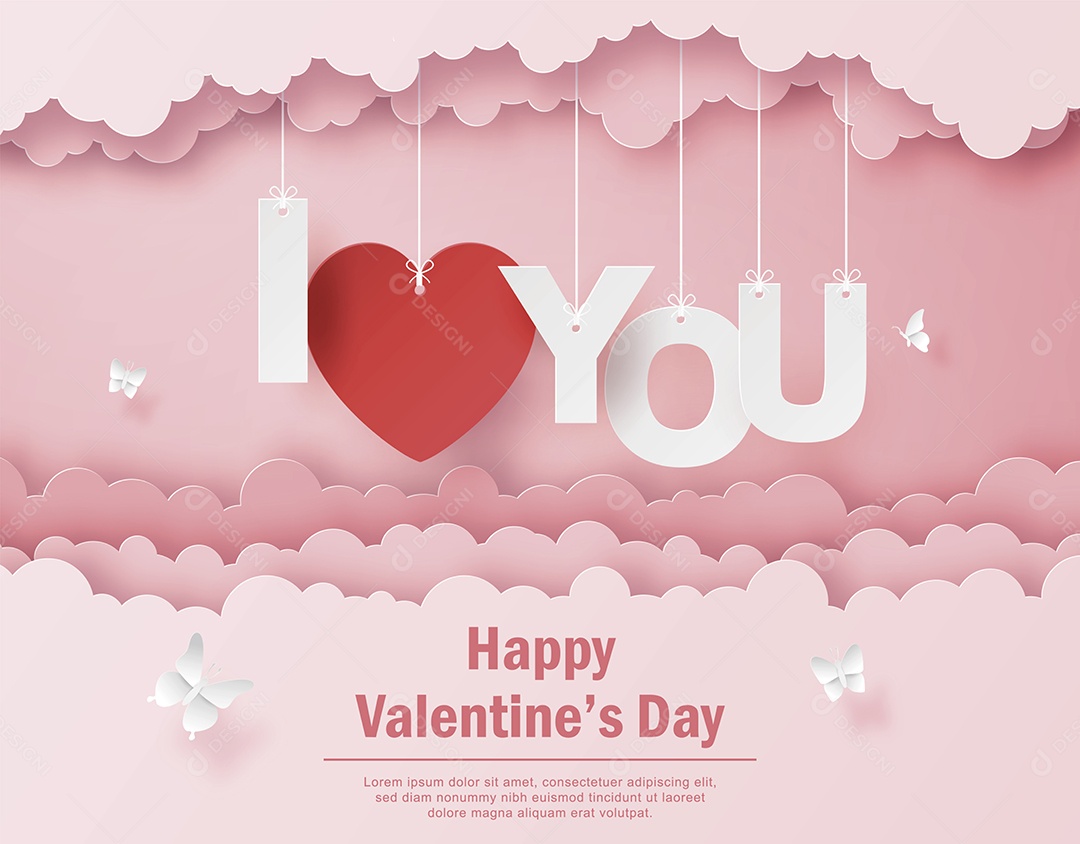 Ilustração do Dia dos Namorados Vetor EPS