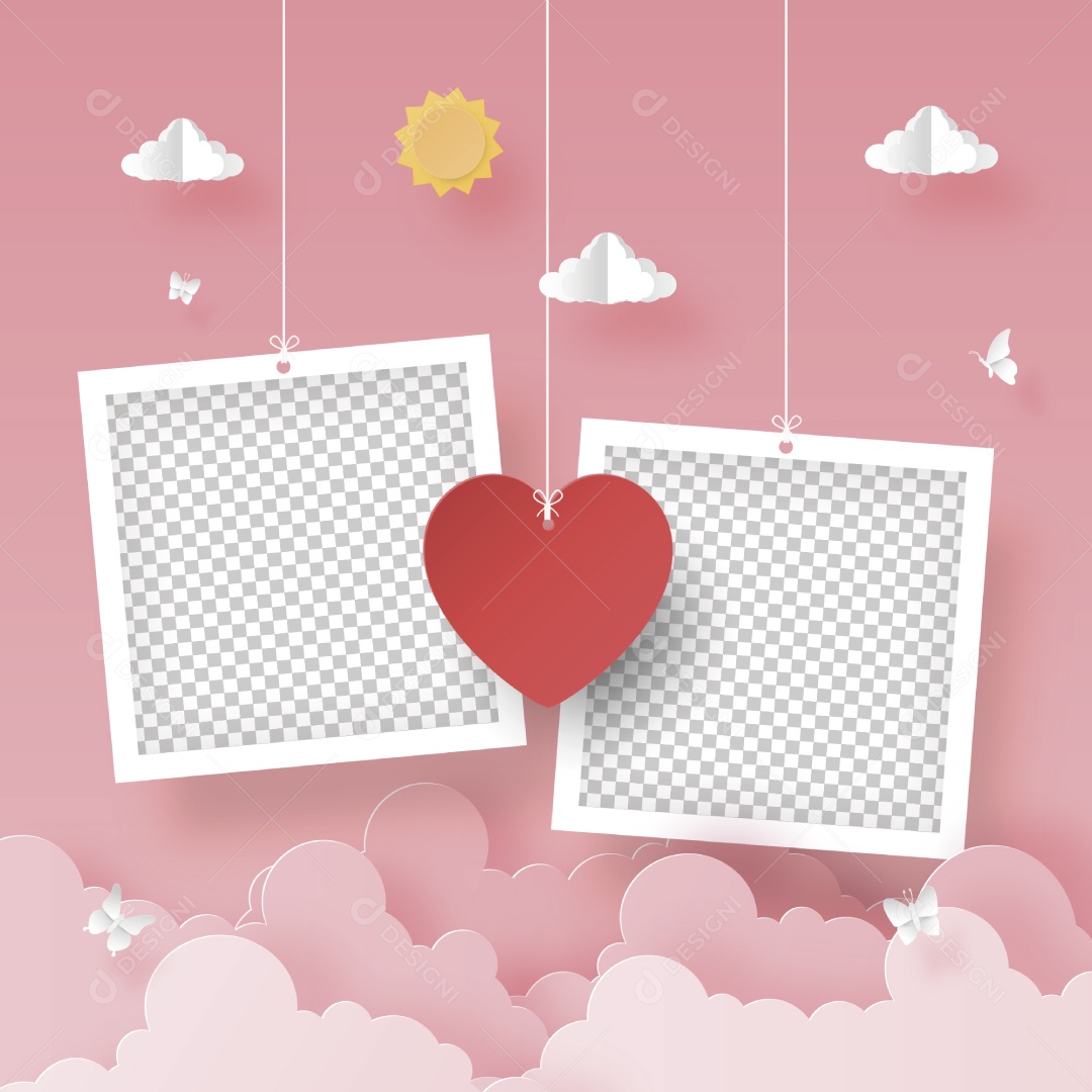 Ilustração do Dia dos Namorados Vetor EPS