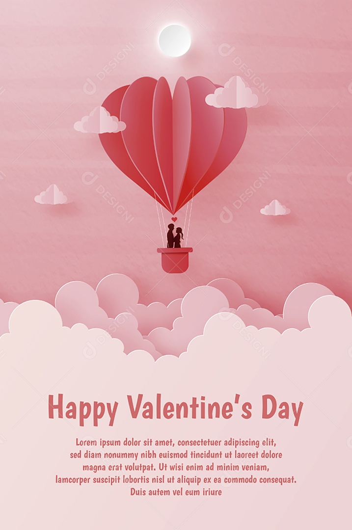 Ilustração do Dia dos Namorados Vetor EPS