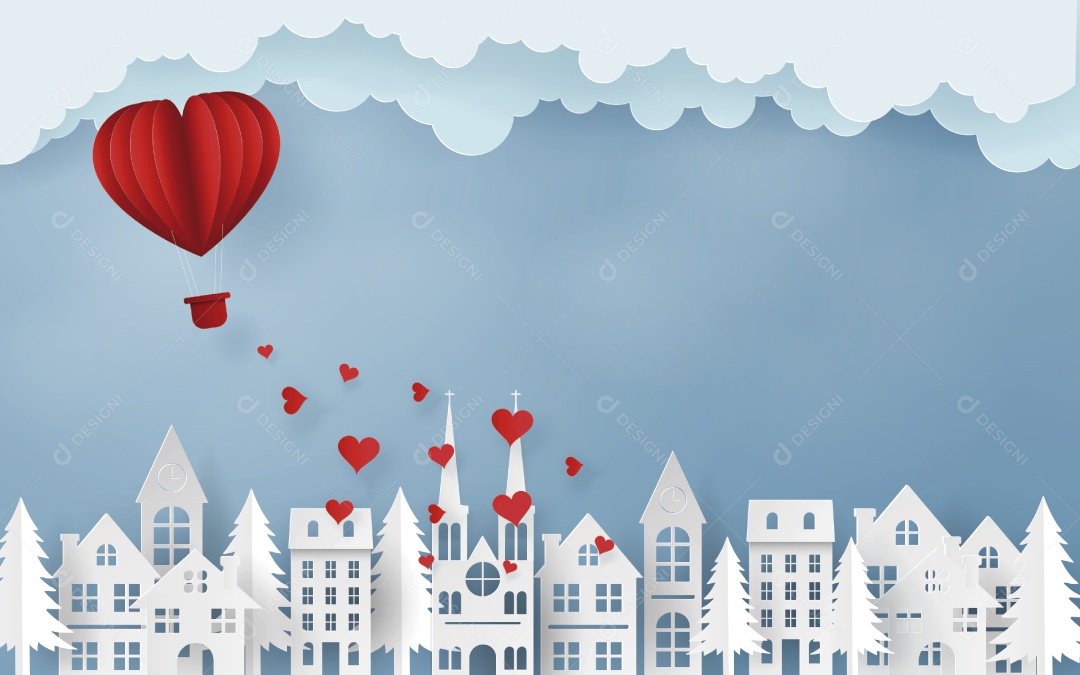 Ilustração do Dia dos Namorados Vetor EPS