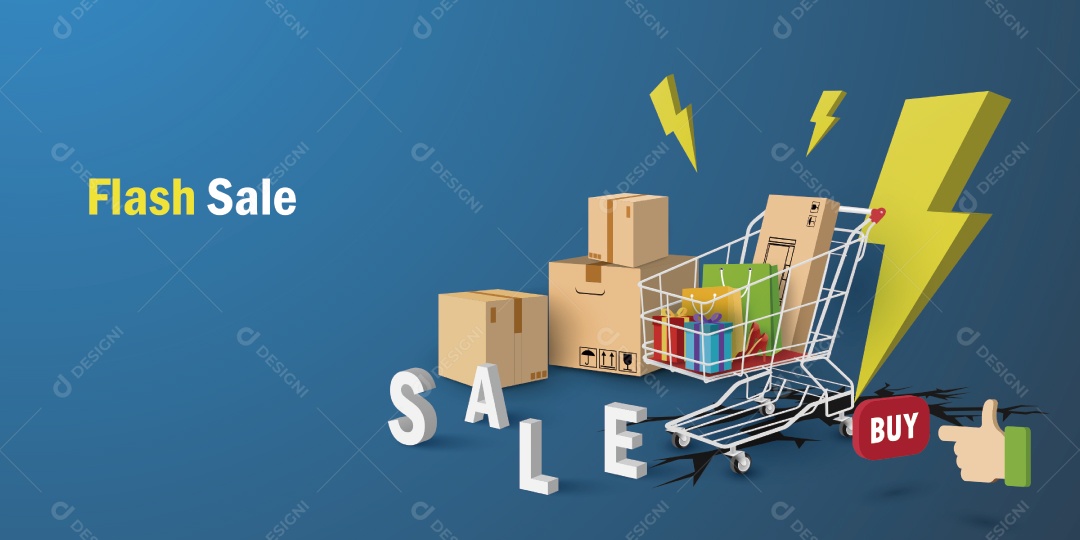 Venda Rápida Vetor EPS