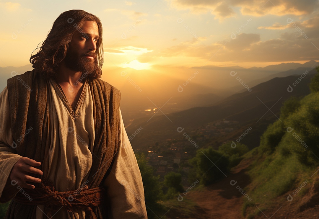 Imagem realista de Jesus Cristo