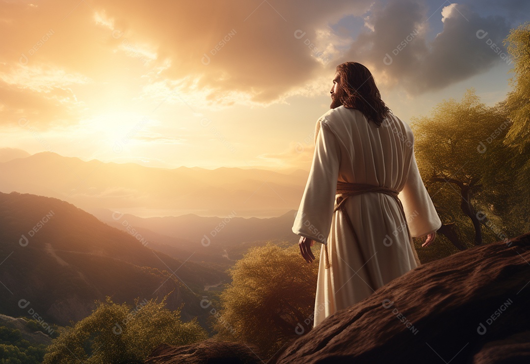 Imagem realista de Jesus Cristo