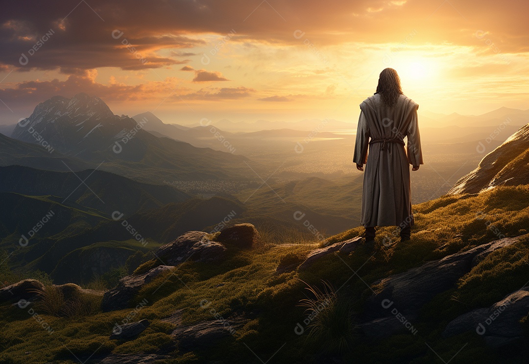 Imagem realista de Jesus Cristo