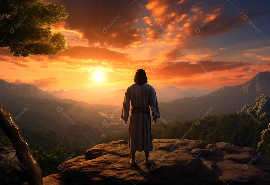 Imagem realista de Jesus Cristo