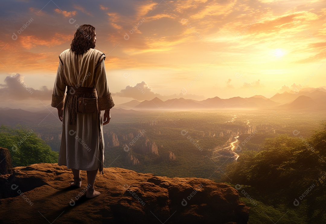 Imagem realista de Jesus Cristo