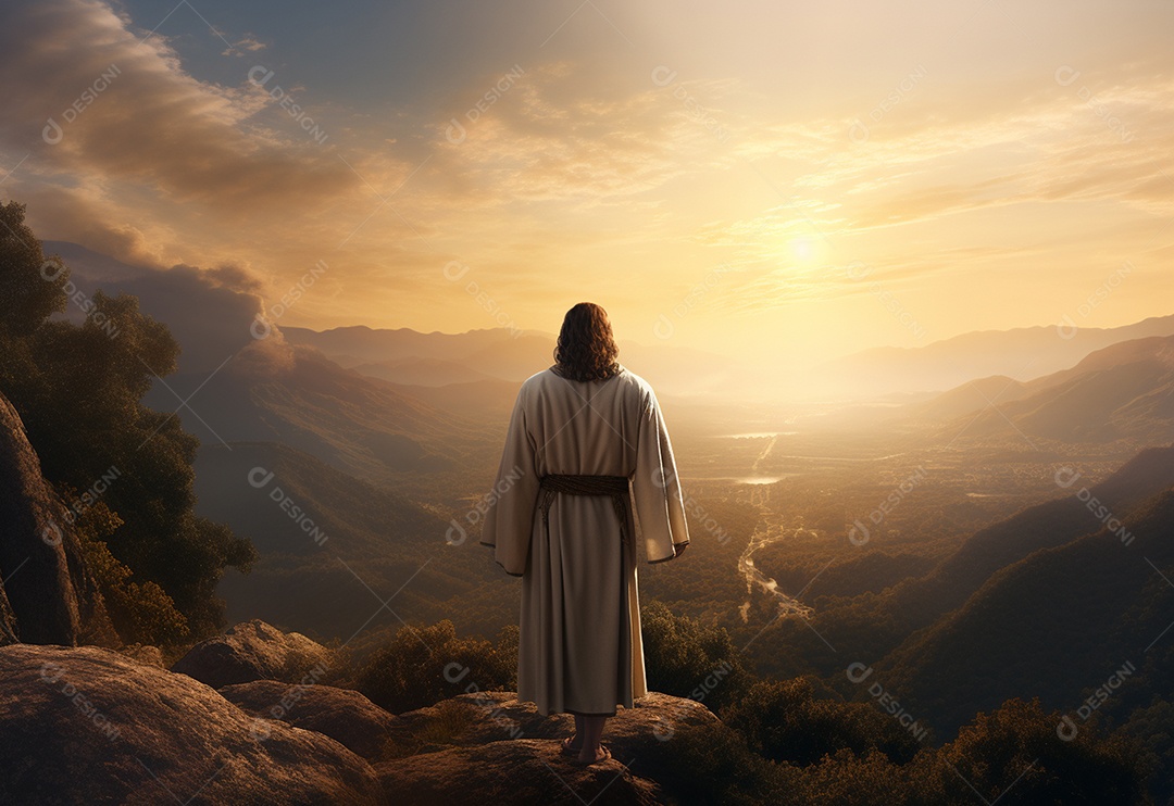 Imagem realista de Jesus Cristo