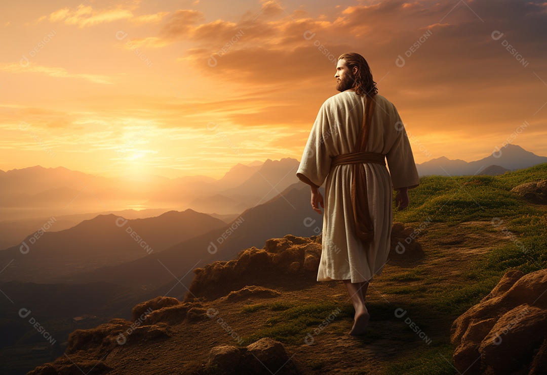 Imagem realista de Jesus Cristo