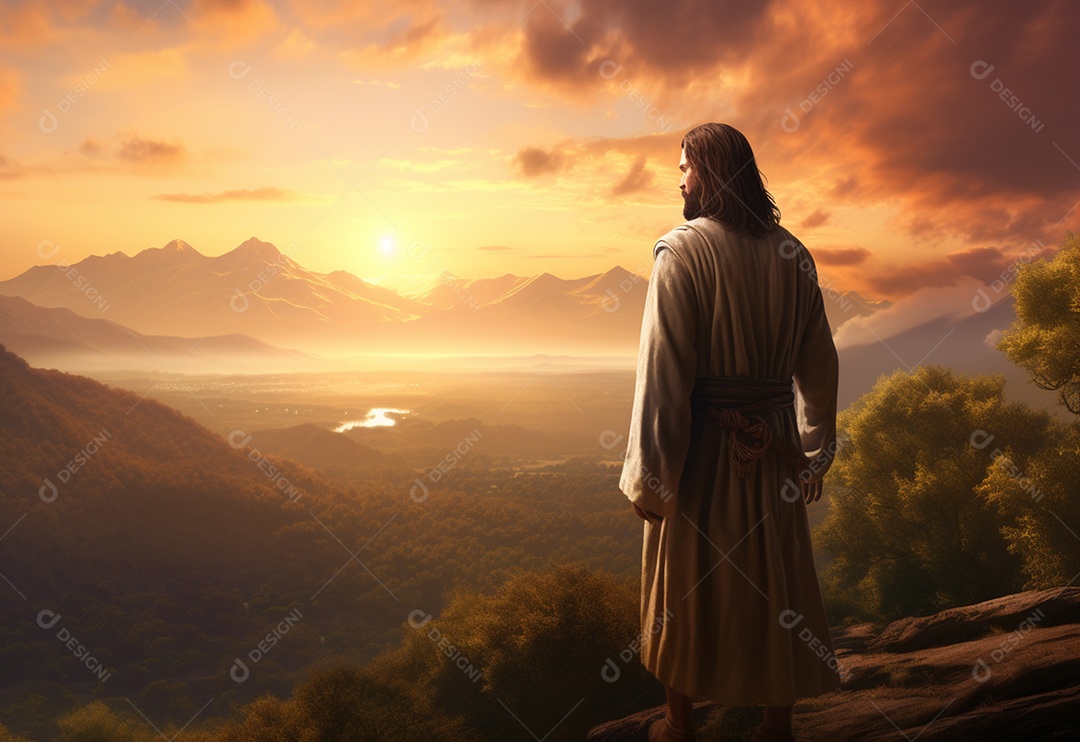 Imagem realista de Jesus Cristo