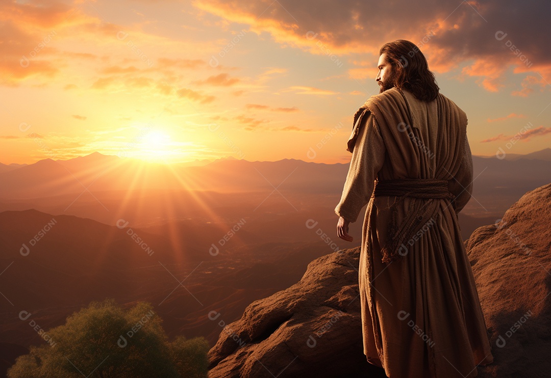 Imagem realista de Jesus Cristo