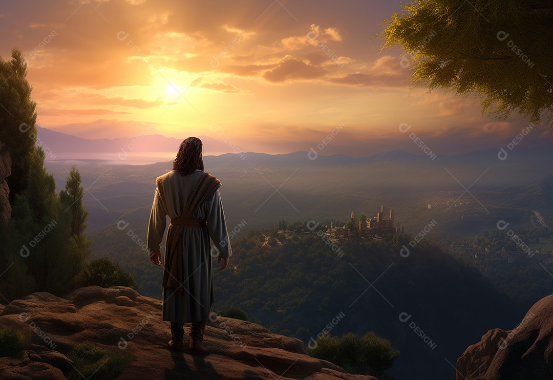 Imagem realista de Jesus Cristo