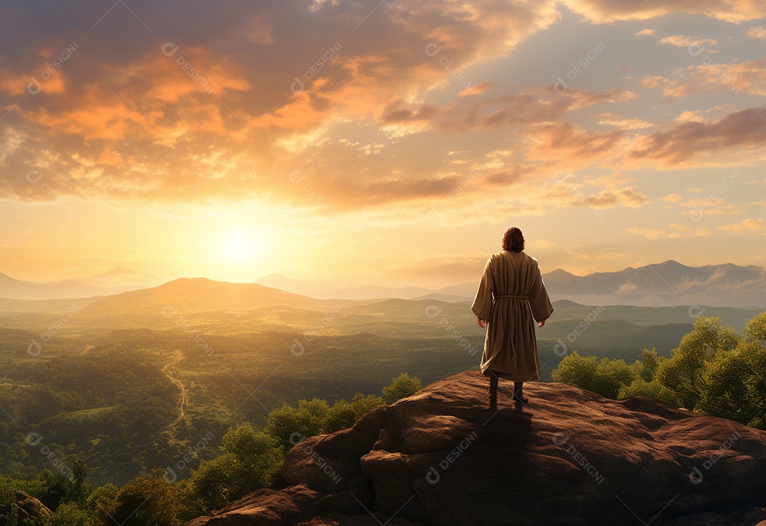 Imagem realista de Jesus Cristo