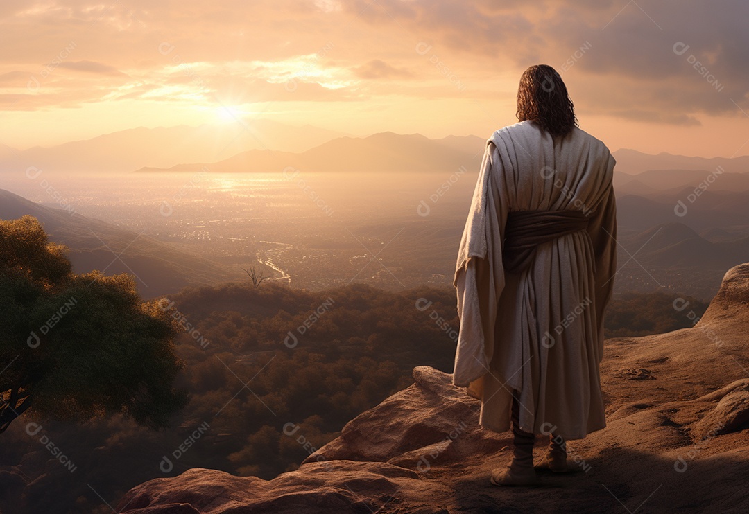 Imagem realista de Jesus Cristo