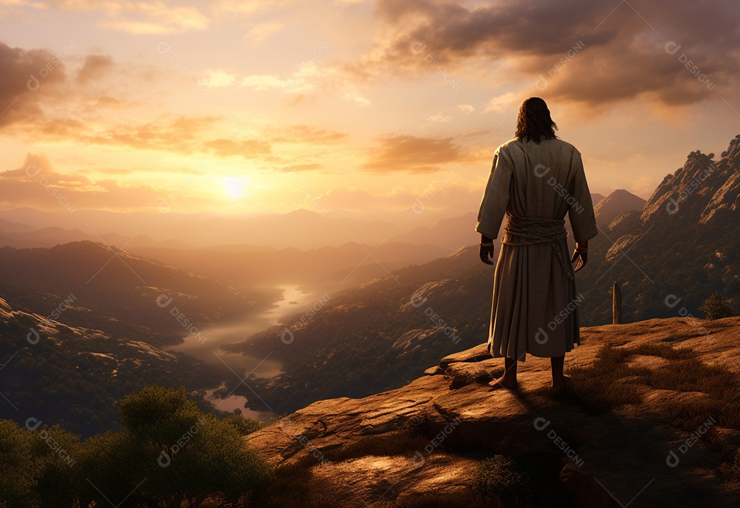 Imagem realista de Jesus Cristo