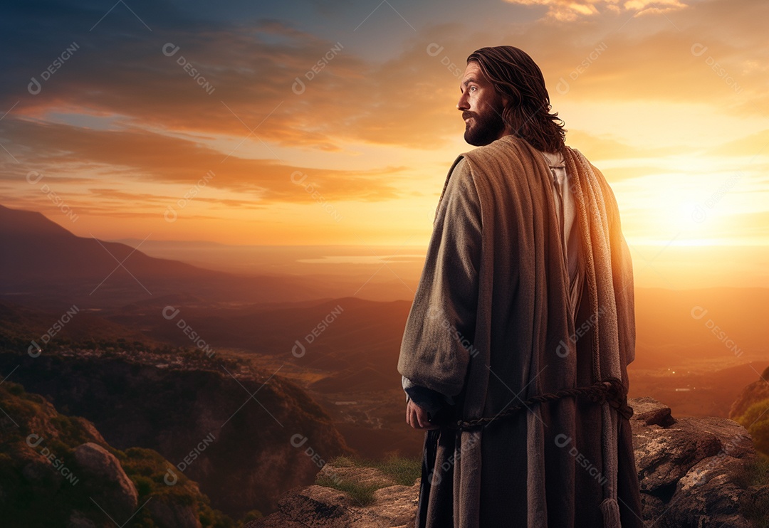 Imagem realista de Jesus Cristo