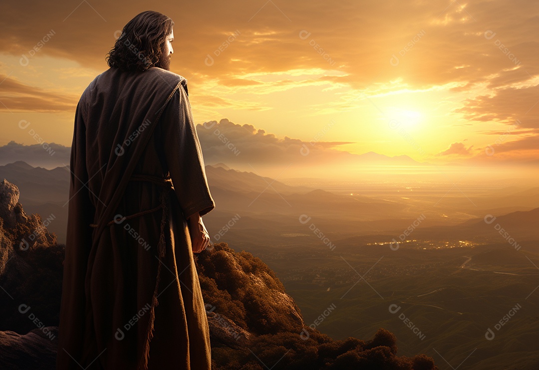 Imagem realista de Jesus Cristo