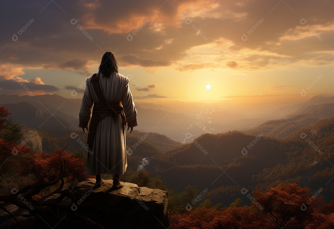 Imagem realista de Jesus Cristo