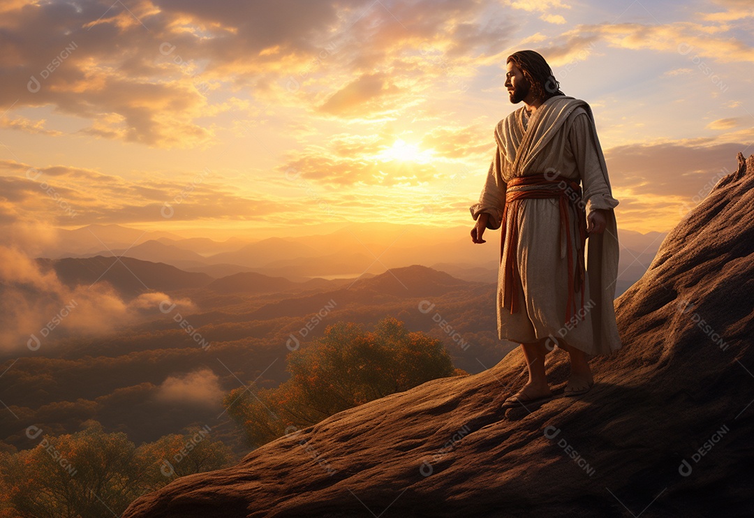 Imagem realista de Jesus Cristo