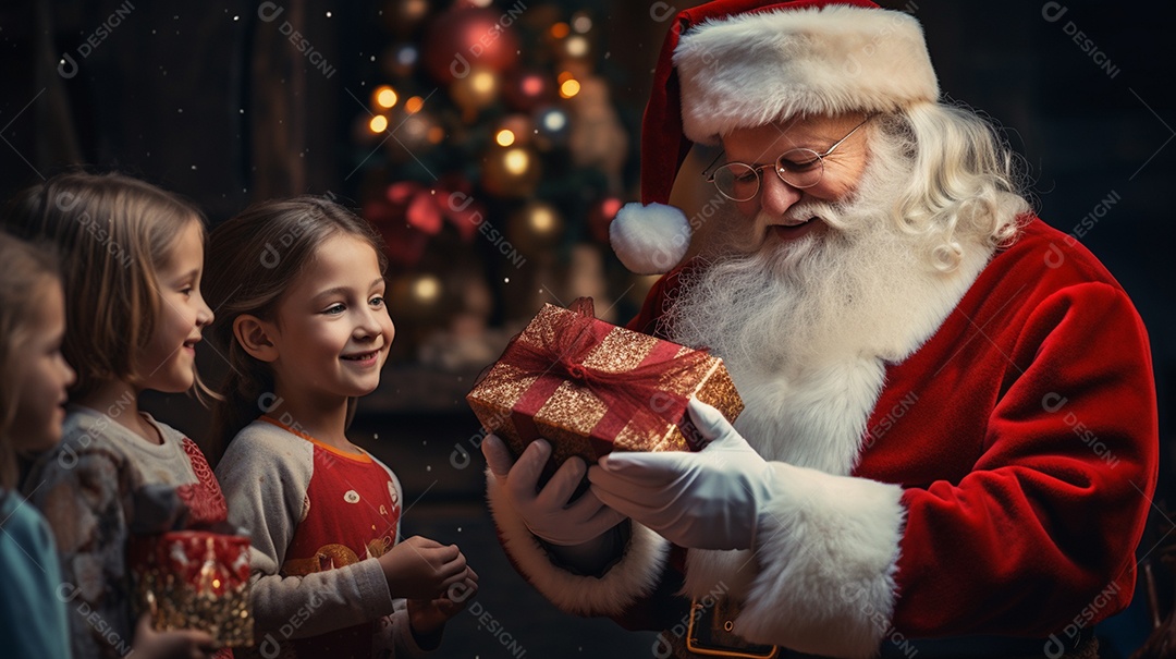 Imagem realista de Papai Noel