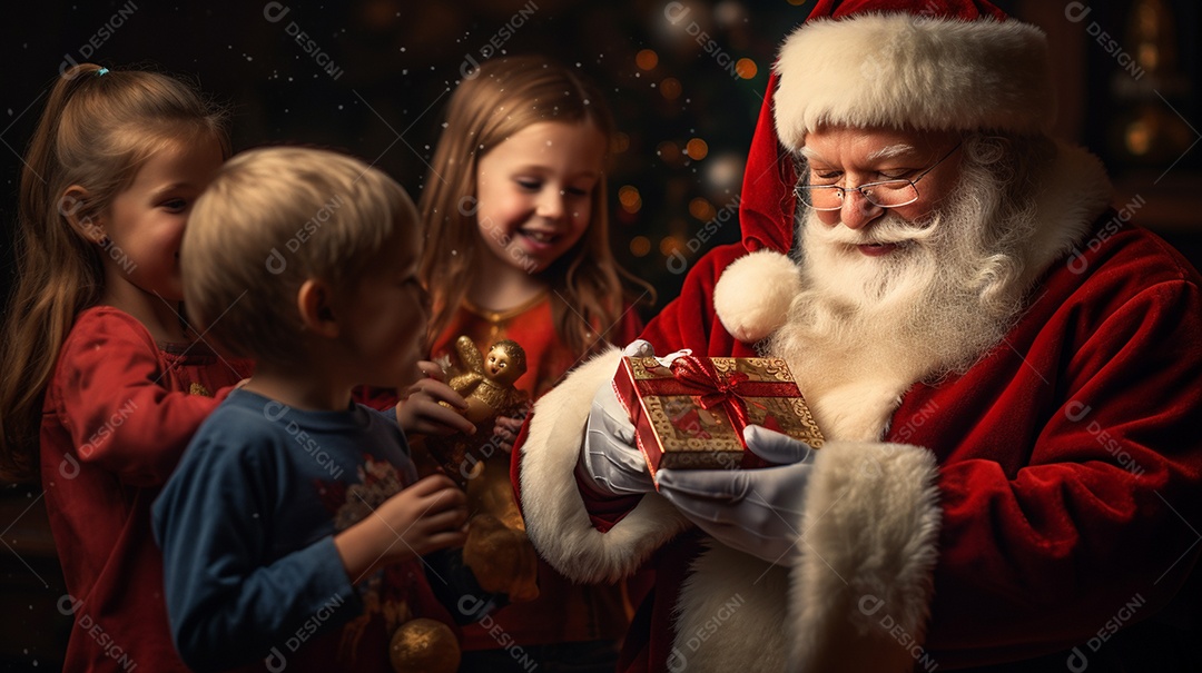 Imagem realista de Papai Noel