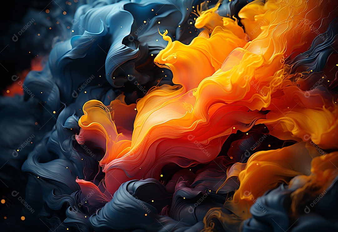 Formas abstratas coloridas