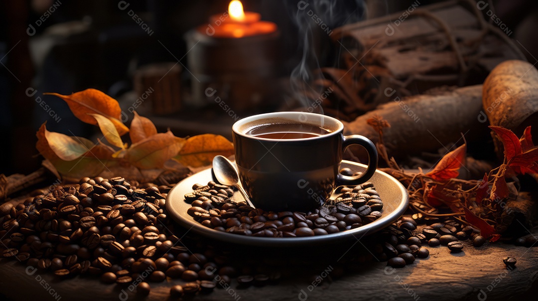 Dia Internacional do Café 1º de outubro IA generativa.