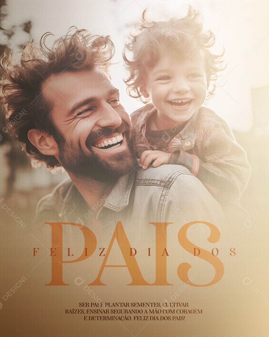 Dia dos Pais Social Media PSD Editável
