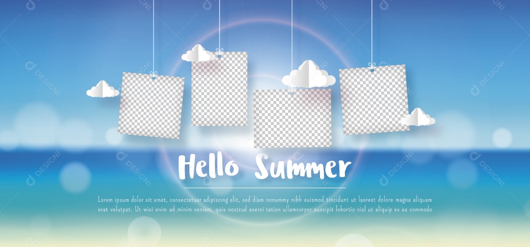 Ilustrações de Verão Vetor EPS