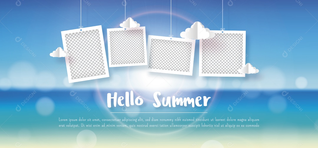 Ilustrações de Verão Vetor EPS