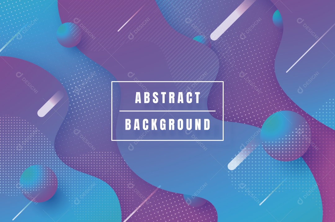 Background em Formas Abstratas Vetor EPS