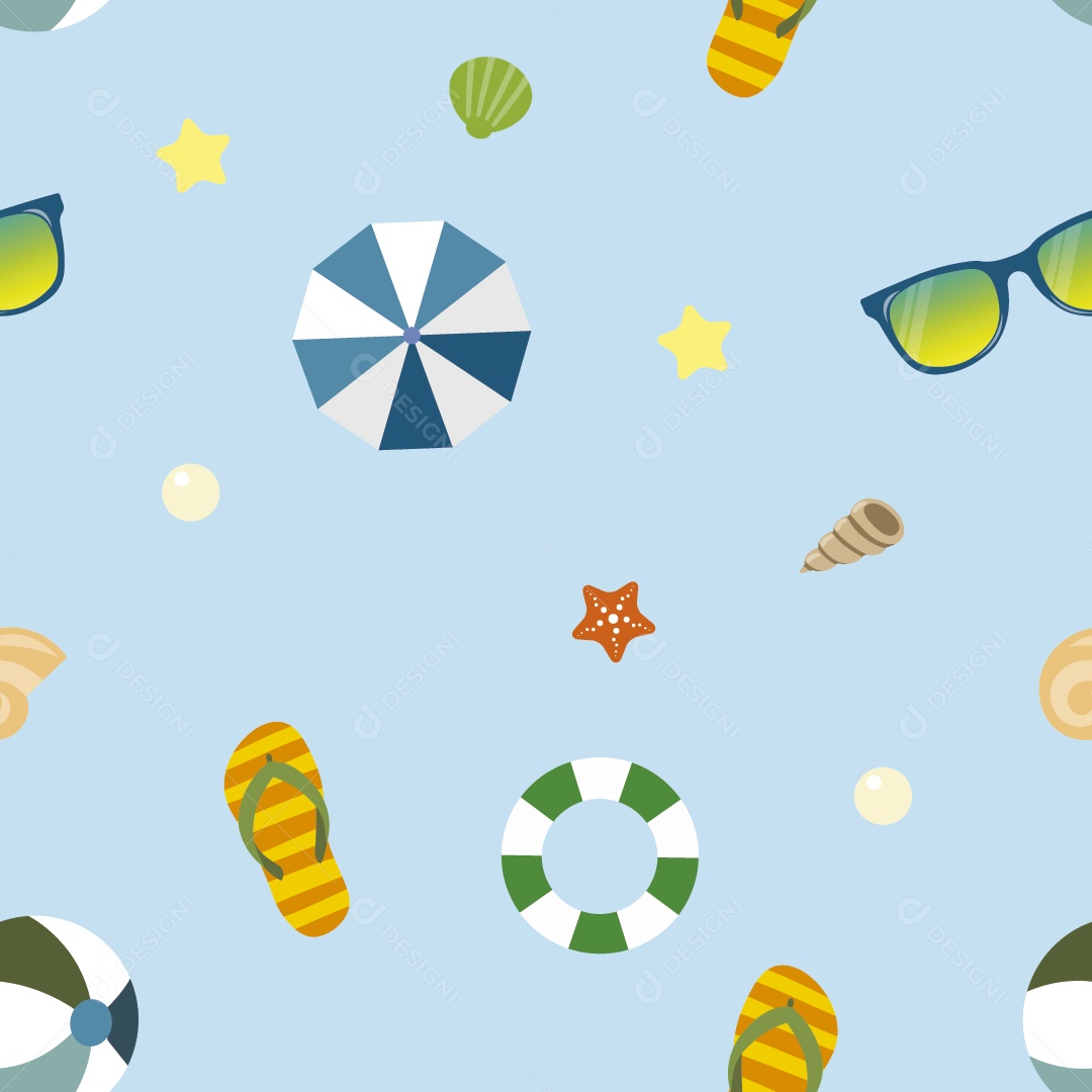 Ilustrações de Verão Vetor EPS