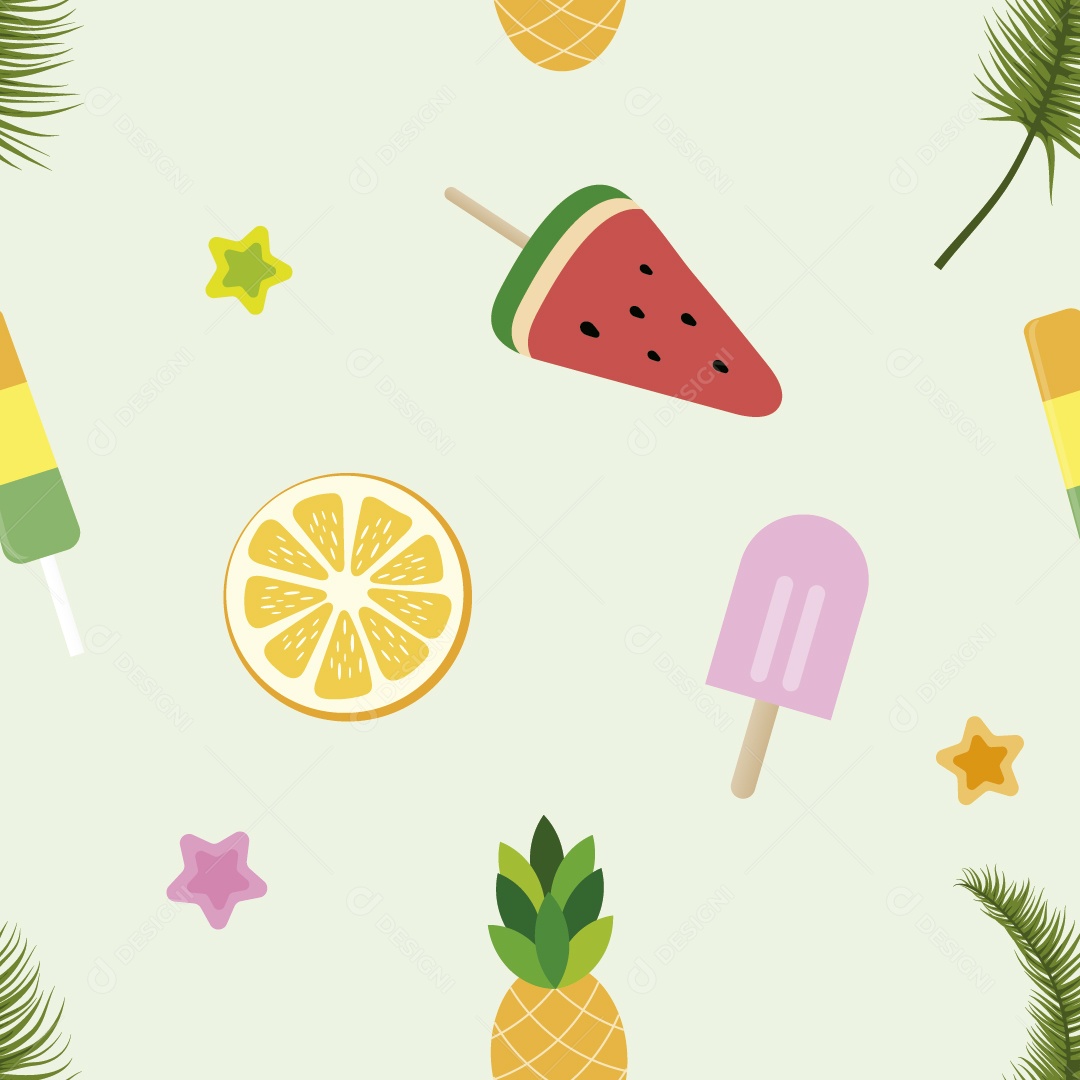 Ilustrações de Verão Vetor EPS