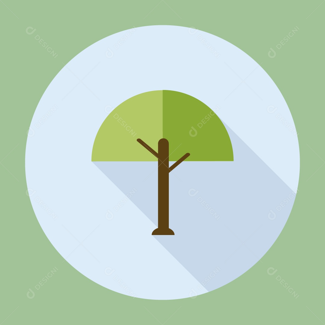 Ícone de Árvore Vetor EPS