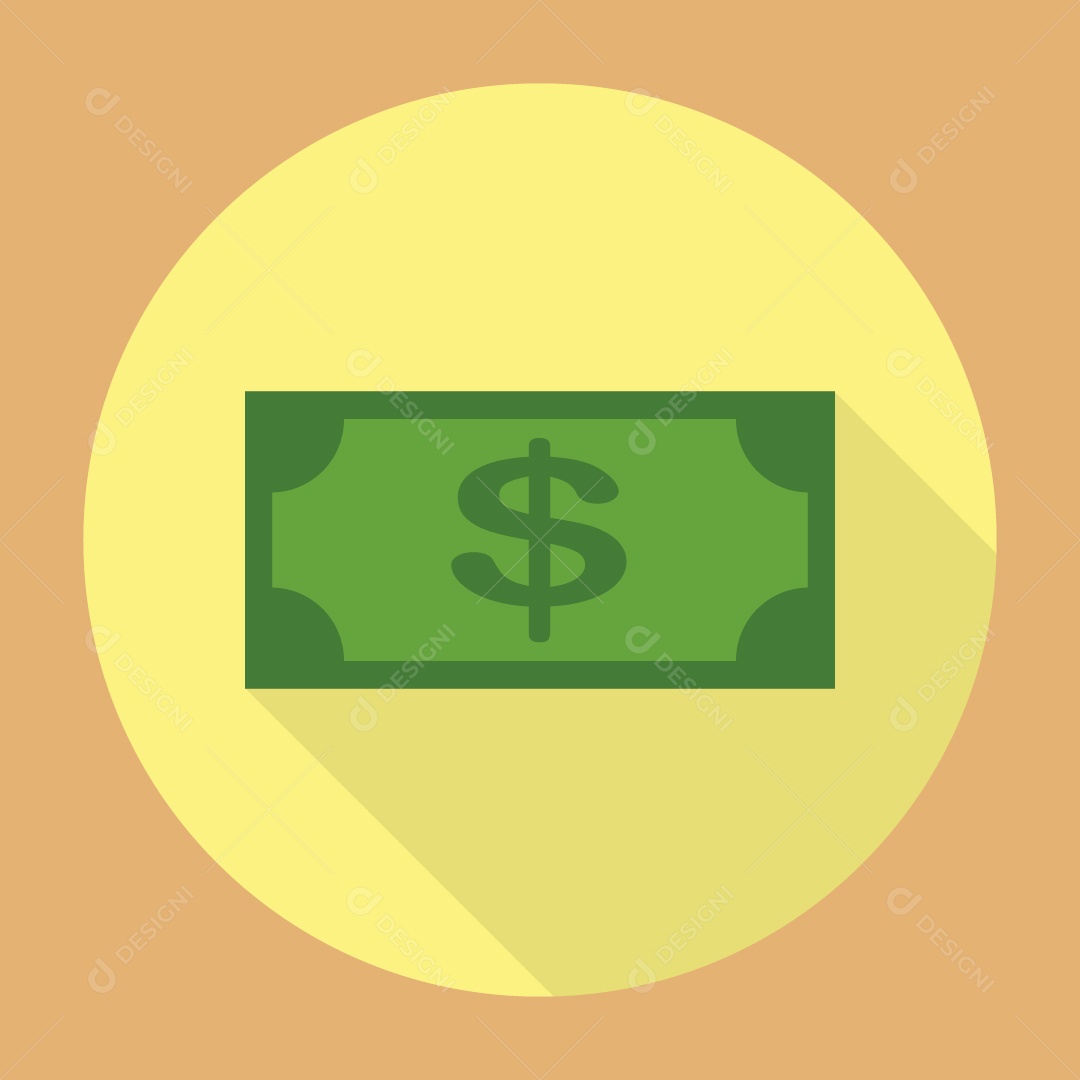 Ícone de Dinheiro Vetor EPS